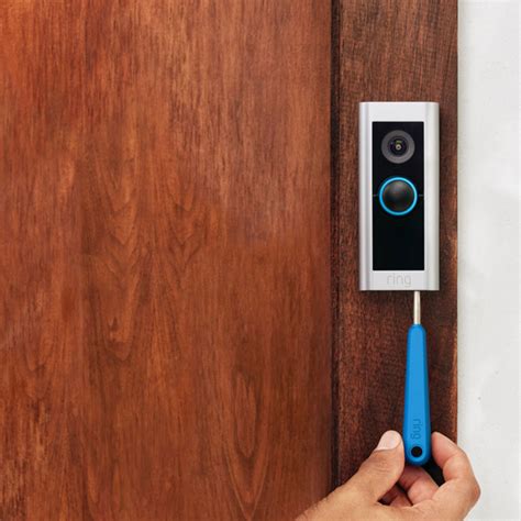 how to remove a ring doorbell from the wall